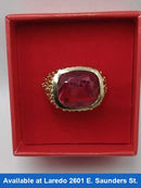 Women's Ring - Yellow Gold 10k (.417) 11.3 grams Size 10