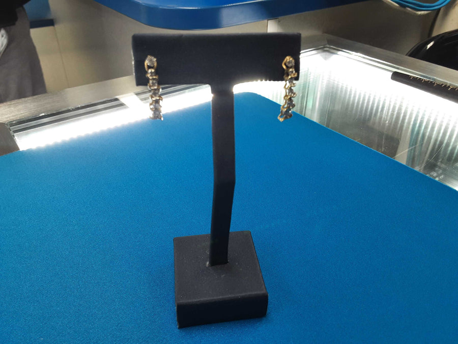 Earrings - Yellow Gold 10k (.417) 1.3 grams