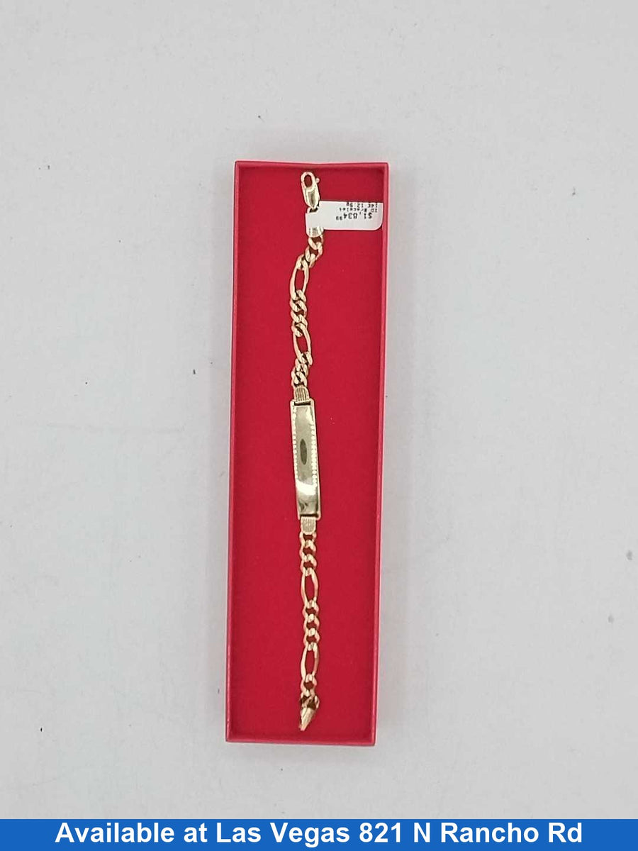 ID Bracelet - Yellow Gold 14k (.585) 12.9 grams 7 inch