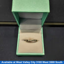 Ring - Wedding Band - White Gold 14k (.585) 2.9 grams Size 8.5