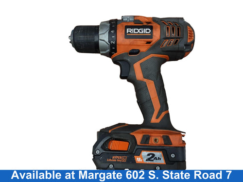 Ridgid R86008vn Orange Cordless Hammer Drill