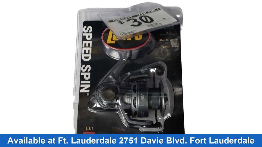 Lews Ss300hsg2c Black Fishing Reel