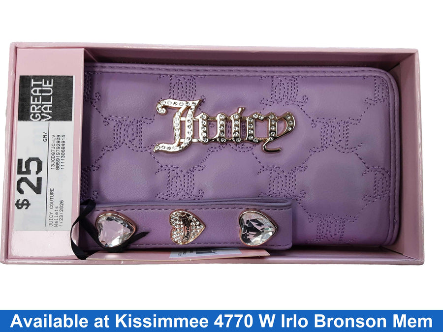 Juicy Couture 13jcdq7jc-lv Purple Wallet