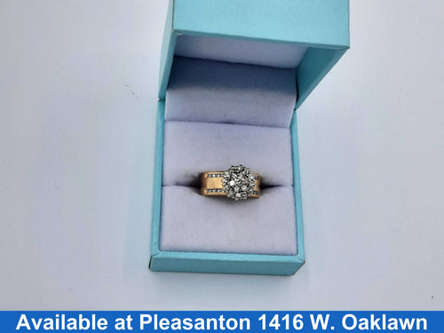 Women's Ring - Yellow Gold 14k (.585) 6.6 grams Size 4.5