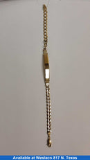 ID Bracelet - Yellow Gold 10k (.417) 7.1 grams 8 inch