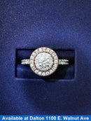 Women's Ring - White Gold 10k (.417) 3.6 grams Size 7