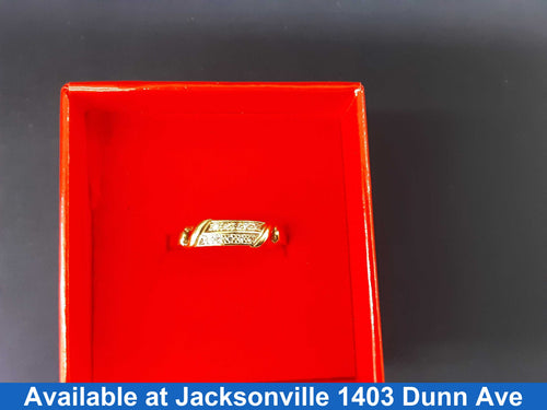 Ring - Wedding Band - Yellow Gold 10k (.417) 2.3 grams Size 9