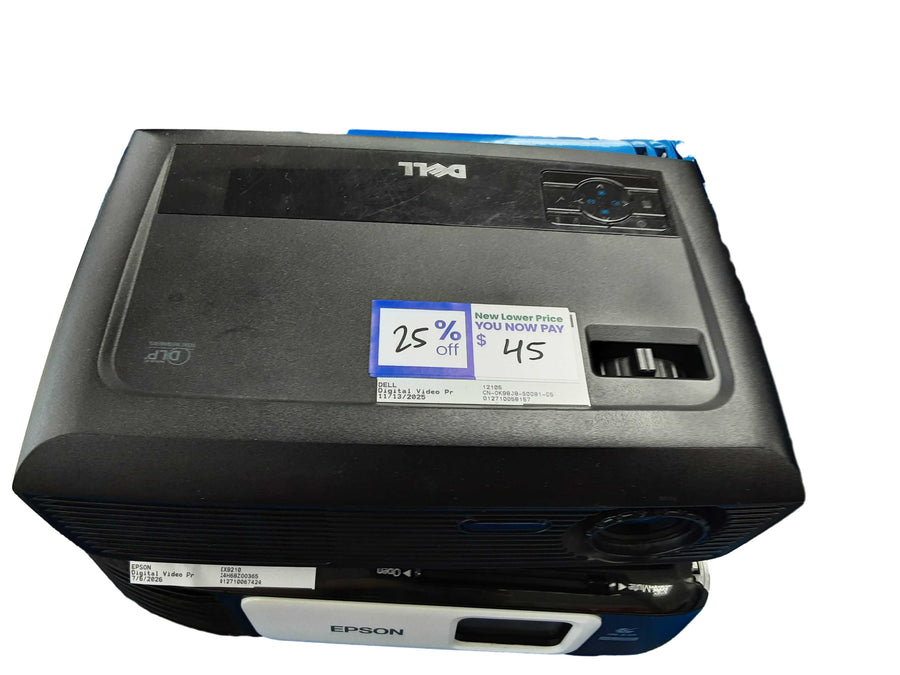 Dell 1210s Black Home Media Projector