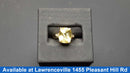 Women's Ring - Solitaire - Yellow Gold 10k (.417) 3 grams Size 20