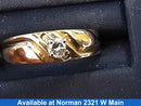 Women's Ring - Solitaire - Yellow Gold 14k (.585) 2.9 grams Size 7.5