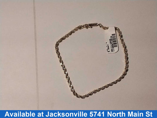 Rope Bracelet - Yellow Gold 10k (.417) 5.4 grams 8 inch