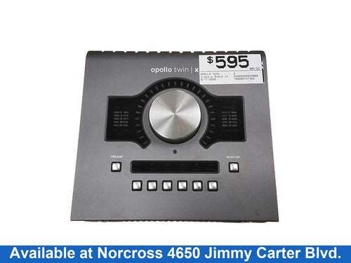 Apollo Twin X Silver Classic Audio Interface