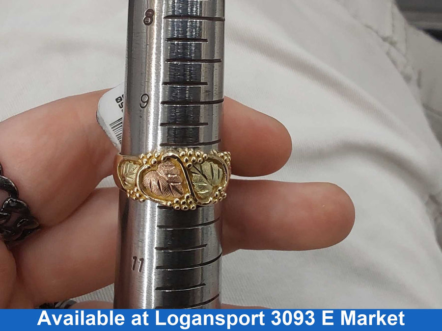 Women's Ring - Black Hills Gold 10k (.417) 5.7 Grams Size 10