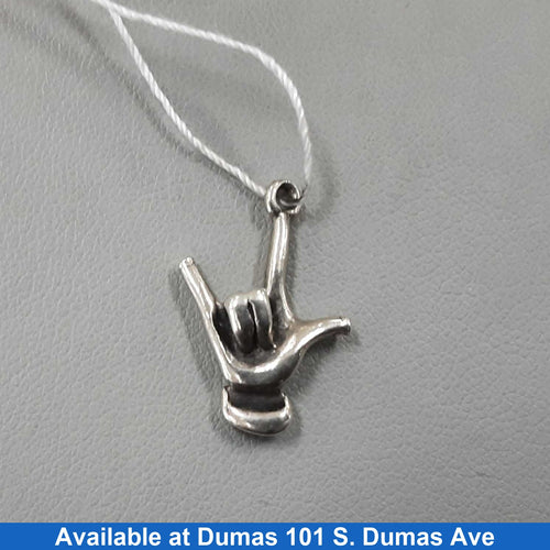 Symbol Pendant - Silver 1.8 grams