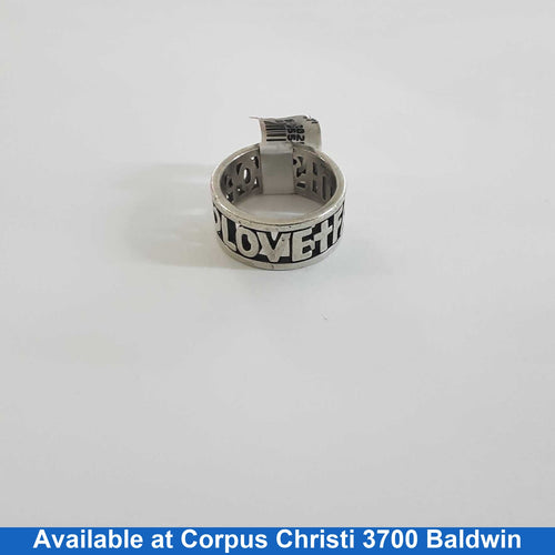 Ring - Wedding Band - Silver 6.4 grams Size 6