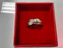 Ring - Wedding Band - Yellow Gold 14k (.585) 3.4 grams Size 5.5