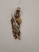 Religious Pendant - Yellow Gold 10k (.417) 4.8 grams