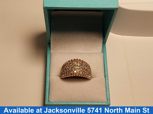 Men's Ring - Yellow Gold 10k (.417) 6.1 grams Size 9
