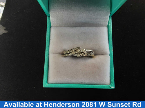 Women's Ring - Anniversary - White Gold 10k (.417) 2.7 grams Size 7