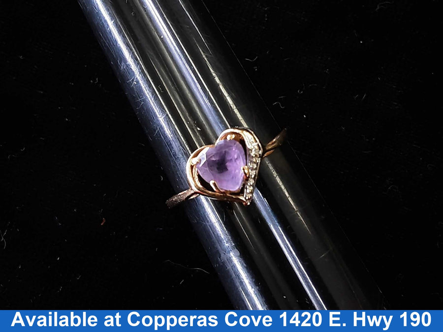 Women's Ring - Yellow Gold 10k (.417) 1.5 grams Size 6.5