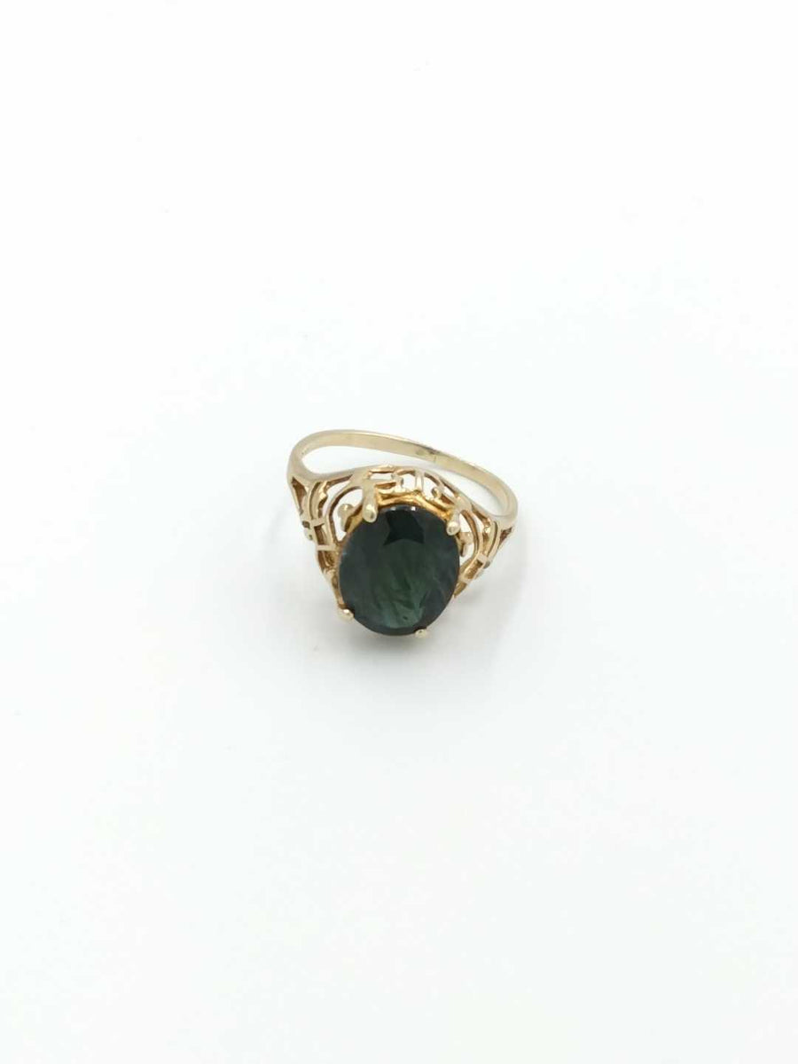 Women's Ring - Yellow Gold 14k (.585) 3.3 grams Size 20