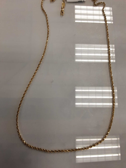 Rope Chain - Yellow Gold 14k (.585) 6.7 grams 20 inch