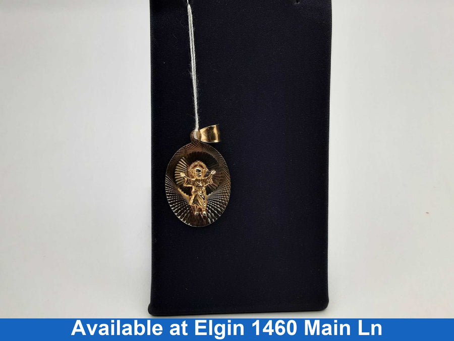 Religious Pendant - Tricolor Gold 14k (.585) 3.5 grams