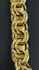 ID Bracelet - Yellow Gold 10k (.417) 69.2 grams 9 inch