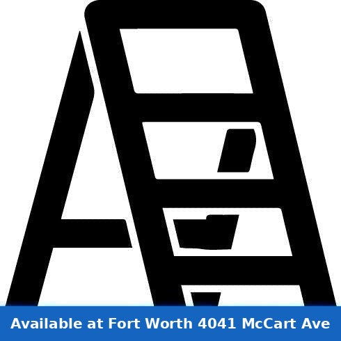 12ft Extension Ladder Gray Multi-Purpose Ladder