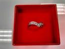 Ring - Wedding Band - White Gold 18k (.750) 2.6 grams Size 7