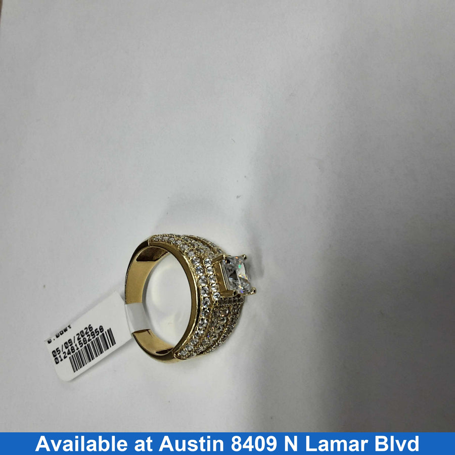 Women's Ring - Yellow Gold 14k (.585) 6.9 grams Size 20