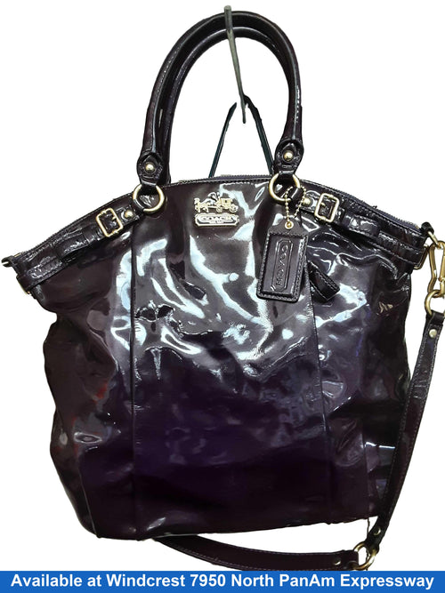 Coach C1220 Purple Purse / Handbag