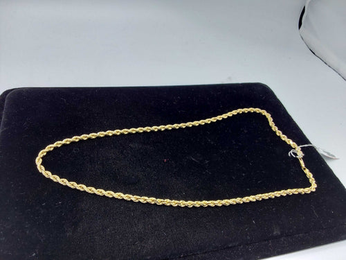 Rope Chain - Yellow Gold 10k (.417) 36.4 grams 23 inch