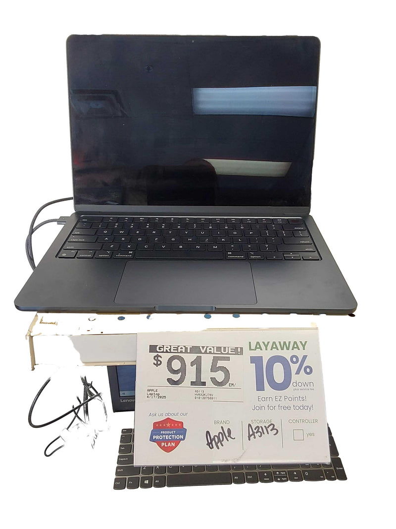 Apple A3113 Apple M3 8 Gb 256 Gb Black Laptop