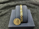 ID Bracelet - Yellow Gold 14k (.585) 11.5 grams 8 inch