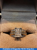 Women's Ring - Yellow Gold 14k (.585) 7.7 grams Size 7
