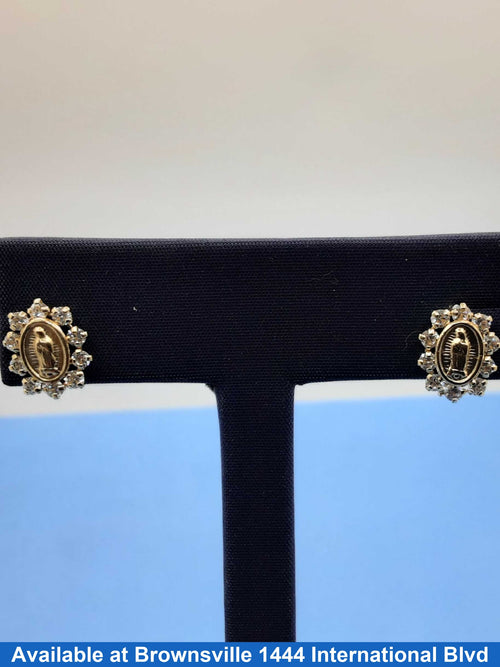 Earrings - Yellow Gold 14k (.585) 0.9 grams