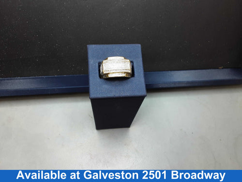 Men's Ring - Yellow Gold 10k (.417) 8.2 grams Size 10