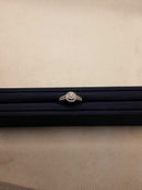 Ring - Engagement Set - White Gold 10k (.417) 3.2 grams Size 7.5