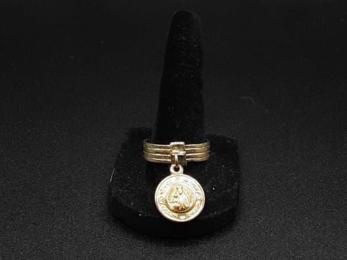 Women's Ring - Yellow Gold 10k (.417) 5.1 grams Size 10