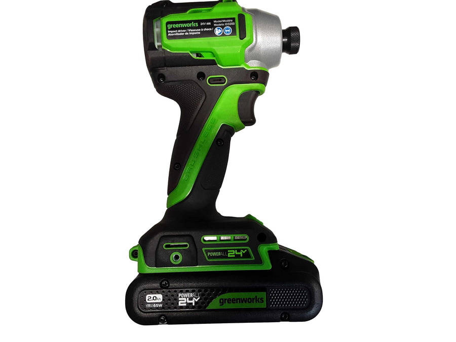 Greenworks Id3200 Green Cordless Impact Drill