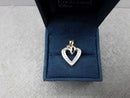 Diamond Pendant - White Gold 10k (.417) 2.2 grams