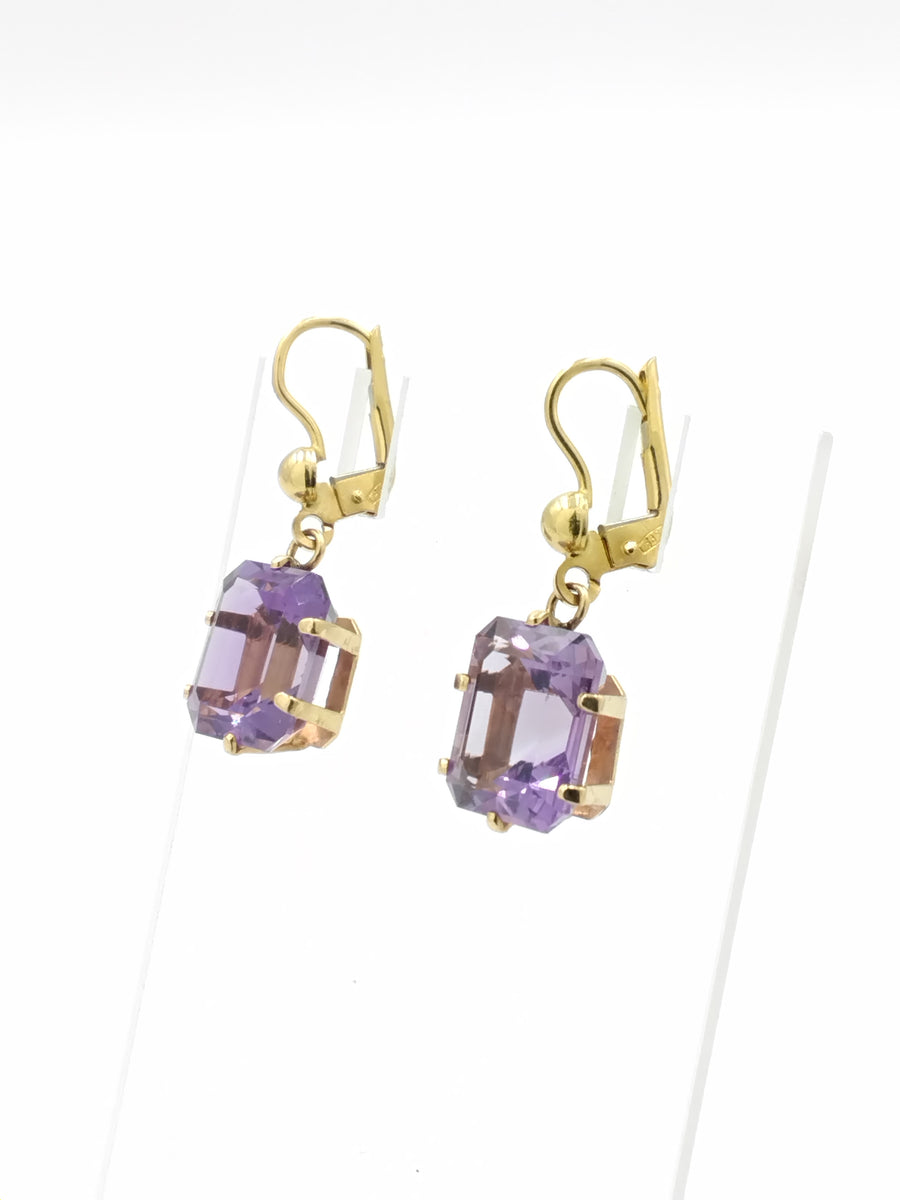 Earrings - Yellow Gold 14k (.585) 4.9 grams
