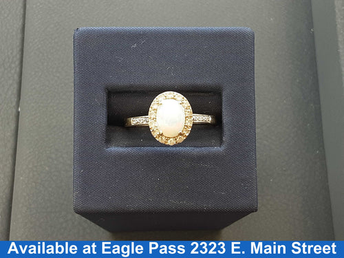 Women's Ring - Yellow Gold 14k (.585) 2.4 grams Size 9.5