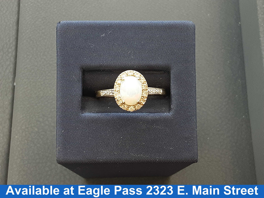 Women's Ring - Yellow Gold 14k (.585) 2.4 grams Size 9.5