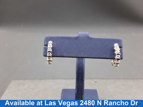 Earrings - White Gold 14k (.585) 5.1 grams