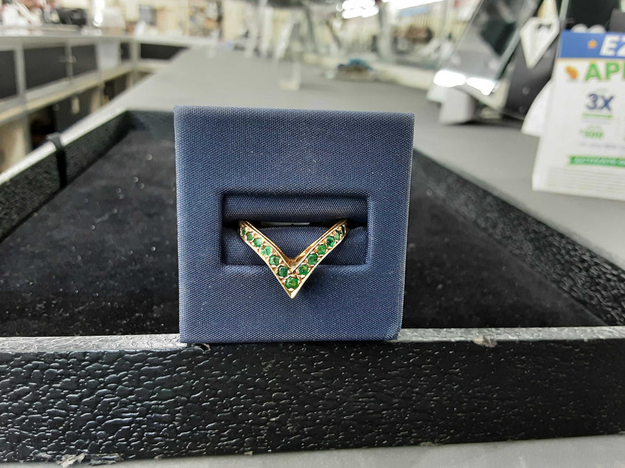 Women's Ring - Yellow Gold 10k (.417) 3.3 grams Size 8
