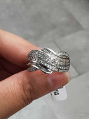 Women's Ring - White Gold 10k (.417) 4.5 grams Size 8.5