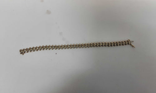 Tennis Bracelet - Yellow Gold 10k (.417) 13.4 grams 7 inch