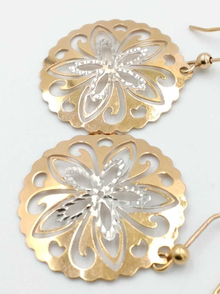 Earrings - Yellow Gold 10k (.417) 3.4 grams